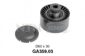 Купити GA359.03 NTN SNR Ролик приводного ременя Партнер (1.6 HDi 90, 1.8 D, 1.9 D), D-зовнішній: 60 мм, ширина 30 мм