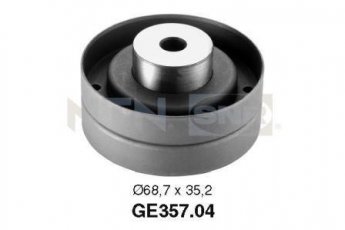 Купити GE357.04 NTN SNR Ролик приводного ременя, D-зовнішній: 68,7 мм, ширина 35,2 мм