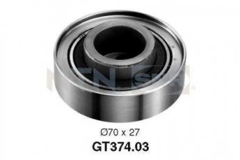 Купить GT374.03 NTN SNR Ролик ГРМ Аккорд (1.8, 1.9, 2.0, 2.2, 2.3), D-наружный 70 мм, ширина 27 мм