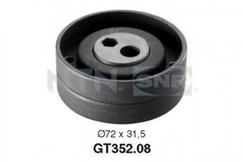 Купити GT352.08 NTN SNR Ролик ГРМ Оріон 1.6 D, D-зовнішній 72 мм, ширина 31,5 мм