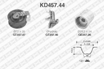 Купити KD457.44 NTN SNR Комплект ГРМ Ауді А6 С5 1.9 TDI
