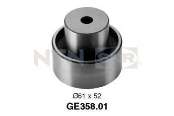 Купити GE358.01 NTN SNR Ролик приводного ременя, D-зовнішній: 61 мм, ширина 30 мм