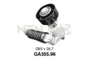 Купити GA355.96 NTN SNR Ролик приводного ременя Renault, D-зовнішній: 65 мм, ширина 26,7 мм