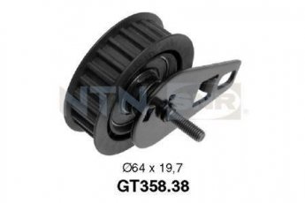 Купити GT358.38 NTN SNR Ролик ГРМ Альфа Ромео  2.0 16V T.SPARK, D-зовнішній 64 мм, ширина 19,7 мм