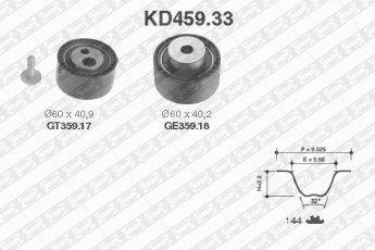 Купити KD459.33 NTN SNR Комплект ГРМ Scudo (2.0 JTD, 2.0 JTD 16V)