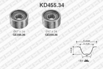 Купить KD455.34 NTN SNR Комплект ГРМ Daily (2.5, 2.8)