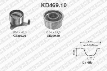 Купити KD469.10 NTN SNR Комплект ГРМ Corolla (100, 110) (1.3 XLI, 1.3 XLI 16V, 1.4)