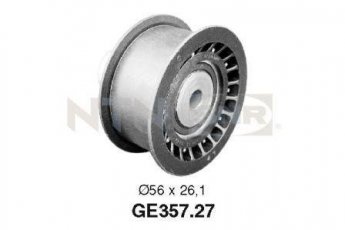 Ролик приводного ременя GE357.27 NTN SNR – D-зовнішній: 56 мм, ширина 26,1 мм фото 1