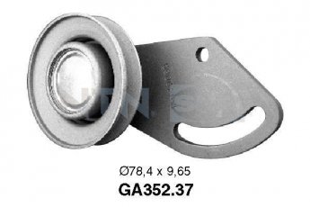 Купить GA352.37 NTN SNR Ролик приводного ремня Ford, D-наружный: 78,4 мм, ширина 9,65 мм