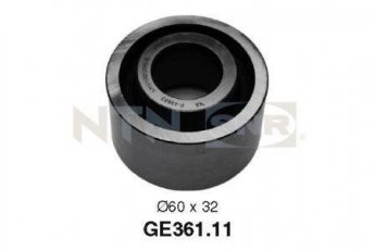 Ролик приводного ременя GE361.11 NTN SNR – D-зовнішній: 60 мм, ширина 32 мм фото 1