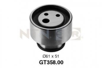 Купити GT358.00 NTN SNR Ролик ГРМ Фіат Уно (1.9 D, 60 Diesel 1.7, 70 TD 1.4), D-зовнішній 61 мм, ширина 30 мм