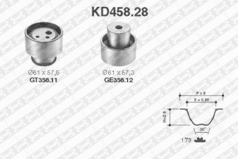 Купить KD458.28 NTN SNR Комплект ГРМ Дукато (280, 290) 1.9