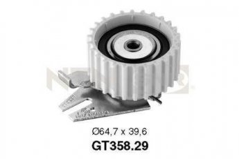 Купити GT358.29 NTN SNR Ролик ГРМ Мареа 1.4 80 12V, D-зовнішній 64,7 мм, ширина 39,6 мм