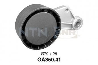 Купить GA350.41 NTN SNR Ролик приводного ремня БМВ Е34 (530 i V8, 540 i, 540 i V8), D-наружный: 70 мм, ширина 28 мм