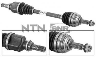Купити DK55.116 NTN SNR Піввісь Megane 2 (1.6, 1.6 16V)