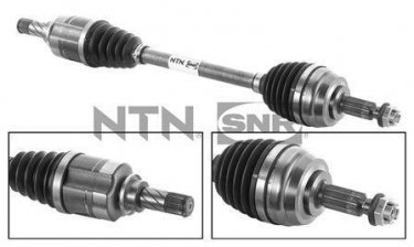 Купити DK55.089 NTN SNR Піввісь Сценік 3 (1.4 16V, 2.0 16V)