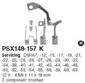 Купить PSX148-157K HC CARGO - Щетка стартера CARGO