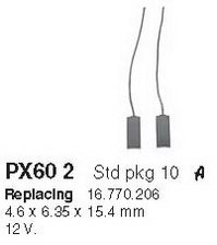 Купити PX60 2 HC CARGO - Комплект щіток CARGO