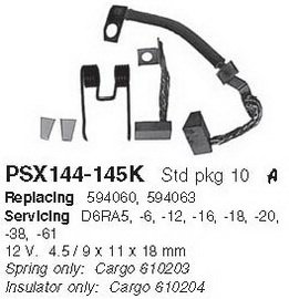 Купить PSX144-145K HC CARGO - Угольные щетки CARGO