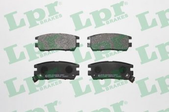 Купить 05P518 Lpr Тормозные колодки задние Паджеро Спорт 1 (2.8 TDi, 3.0 V6) 