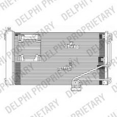 Радіатор кондиціонера TSP0225610 DELPHI фото 1