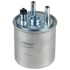 Купить HDF663 DELPHI Топливный фильтр  Kangoo 2 (1.5 dCi, 1.5 dCi 85)