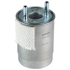Купить HDF669 DELPHI Топливный фильтр  Megane 3 (1.5 dCi, 1.9 dCi, 2.0 dCi)