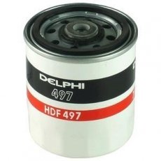 Купити HDF497 DELPHI Паливний фільтр (фильтр-патрон) Korando (2.2, 2.3, 2.9)