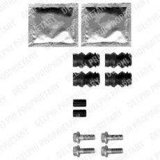 Купить LX0358 DELPHI Ремкомплект тормозных колодок Виваро (1.9, 2.0, 2.5)