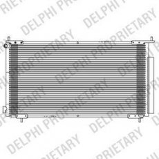 Купить TSP0225596 DELPHI Радиатор кондиционера CR-V (2.0, 2.2 CTDi)