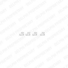 Купить LX0314 DELPHI Ремкомплект тормозных колодок Carisma (1.3, 1.6, 1.8, 1.9, 2.0)