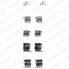 Купить LX0339 DELPHI Ремкомплект тормозных колодок RX-8 2.6 Wankel
