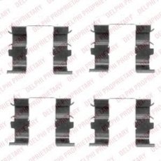 Купить LX0418 DELPHI Ремкомплект тормозных колодок