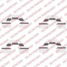 Купити LX0430 DELPHI Ремкомплект гальмівних колодок Citroen