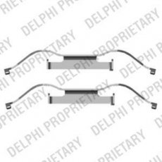 Купить LX0440 DELPHI Ремкомплект тормозных колодок Transporter T5 (1.9, 2.0, 2.5, 3.2)