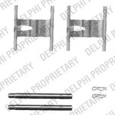 Купити LX0450 DELPHI Ремкомплект гальмівних колодок Туарег (4.2, 4.9, 6.0)