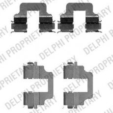 Купить LX0473 DELPHI Ремкомплект тормозных колодок S-Max