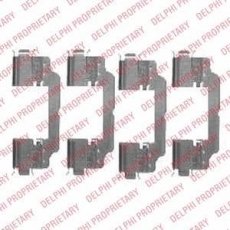 Купити LX0475 DELPHI Ремкомплект гальмівних колодок Citroen