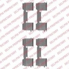 Купити LX0478 DELPHI Ремкомплект гальмівних колодок Дейлі 3.0