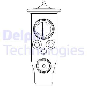 Купити CB1013V DELPHI Клапан кондиціонера