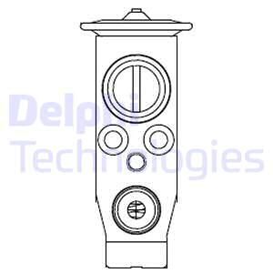 Купити CB1003V DELPHI Клапан кондиціонера