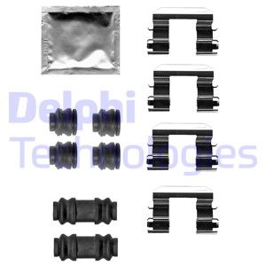 Купить LX0680 DELPHI Ремкомплект тормозных колодок Fiat