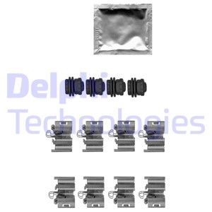 Купить LX0668 DELPHI Ремкомплект тормозных колодок Voyager Grand (2.8, 3.3, 3.6, 3.8)
