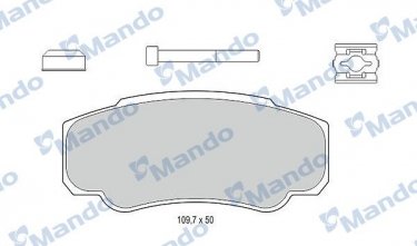 Купити MBF015030 Mando Гальмівні колодки  Boxer (2.0, 2.2, 2.4, 2.8) 