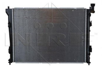Радиатор охлаждения двигателя 53821 NRF фото 3