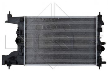 Радиатор охлаждения двигателя 53155 NRF фото 2