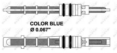 Купити 38207 NRF Клапан кондиціонера Мондео (1, 2) (1.6, 1.8, 2.0, 2.5)