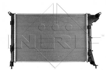 Радіатор охолодження двигуна 53969 NRF фото 2