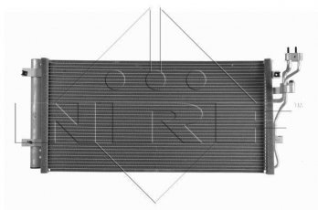 Купити 350003 NRF Радіатор кондиціонера Кіа