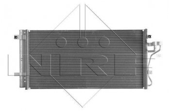 Радіатор кондиціонера 35988 NRF фото 1